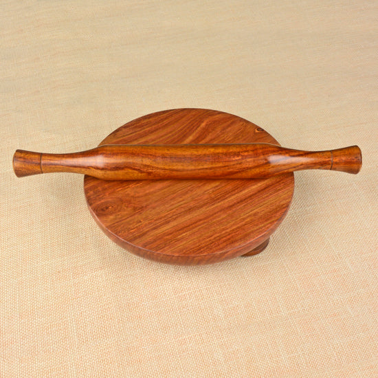 Seasoned Premium Sheesham Wood Chakla Belan