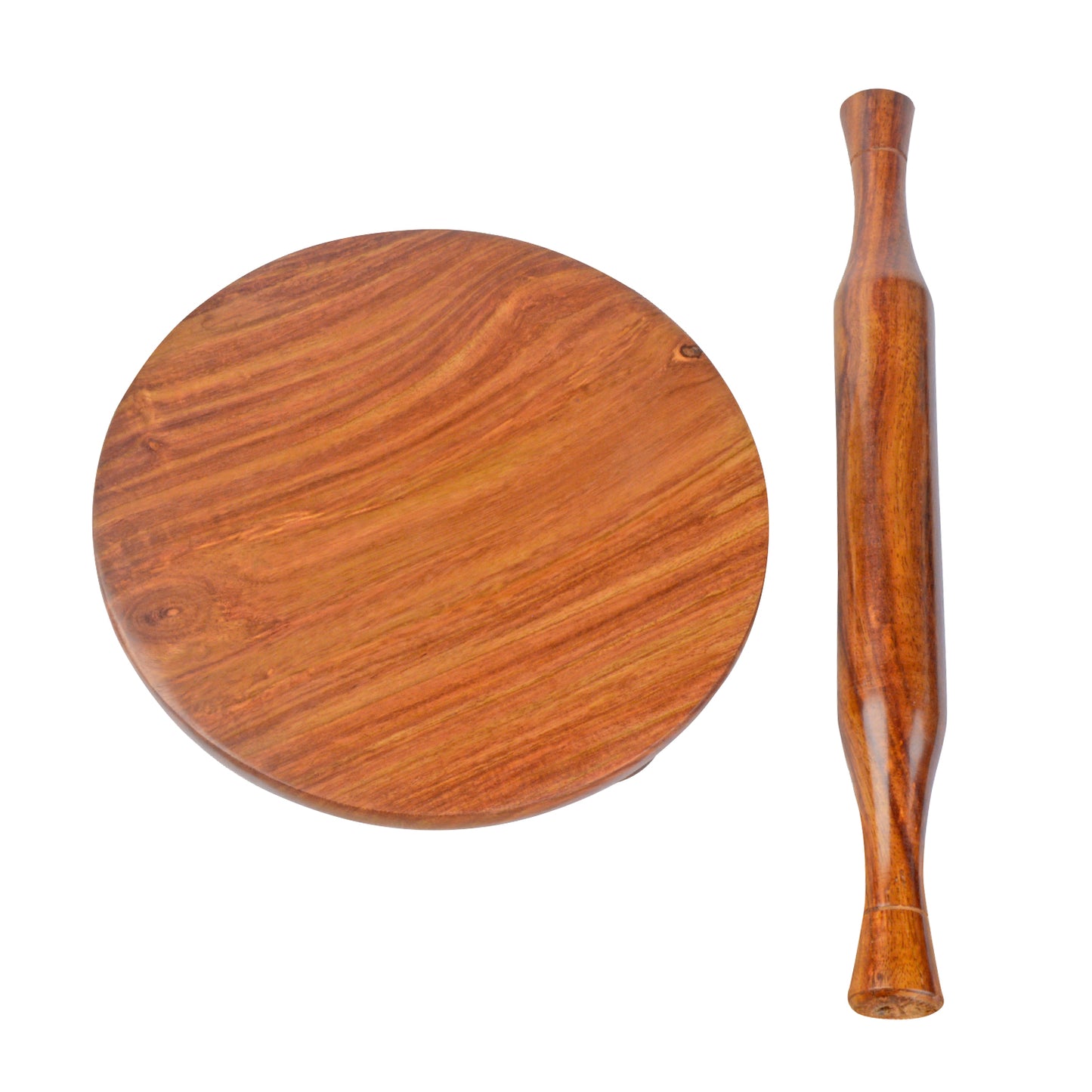 Seasoned Premium Sheesham Wood Chakla Belan