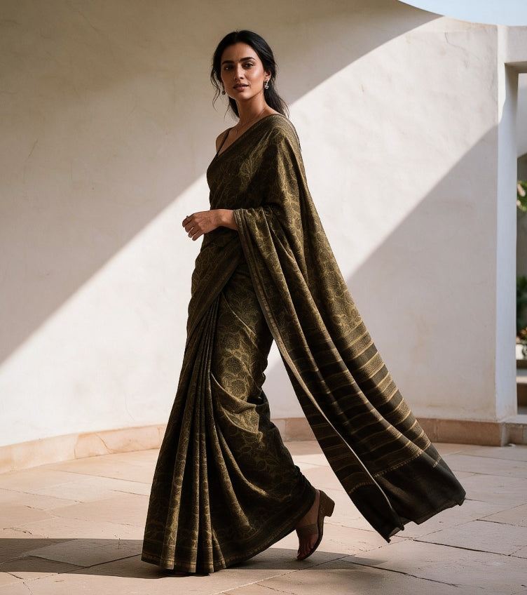 Akola Chanderi Silk Sarees