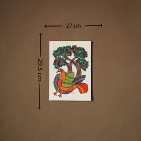 Multicolor - original folk art gond painting by choti tekam