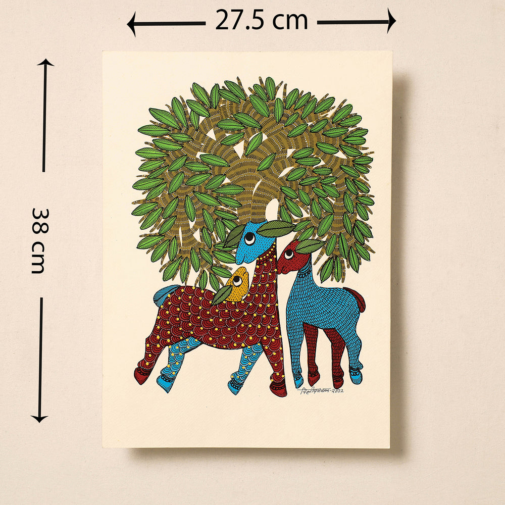 Gond Folk Art Painting