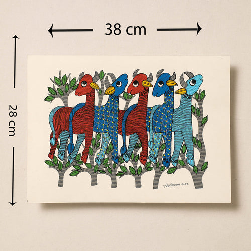 Gond Folk Art Painting