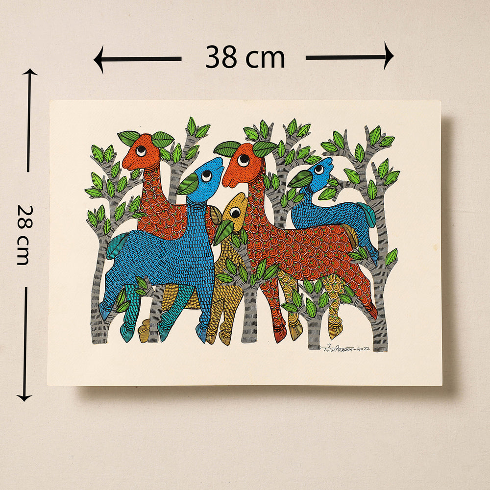 Gond Folk Art Painting