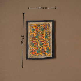 Handpainted Madhubani Painting by Santosh Paswan (10 x 7 in) 01