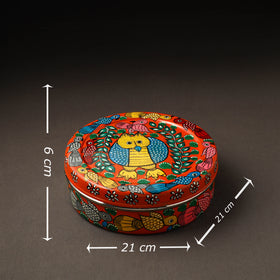  Bengal Patua Handpainted Stainless Steel Casserole