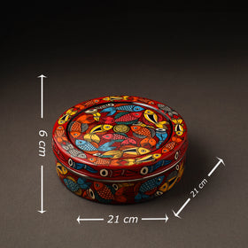  Bengal Patua Handpainted Stainless Steel Casserole