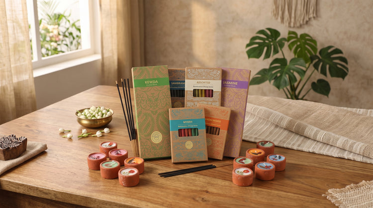 Sri Aurobindo Ashram Handmade Candles & Incense from Pondicherry