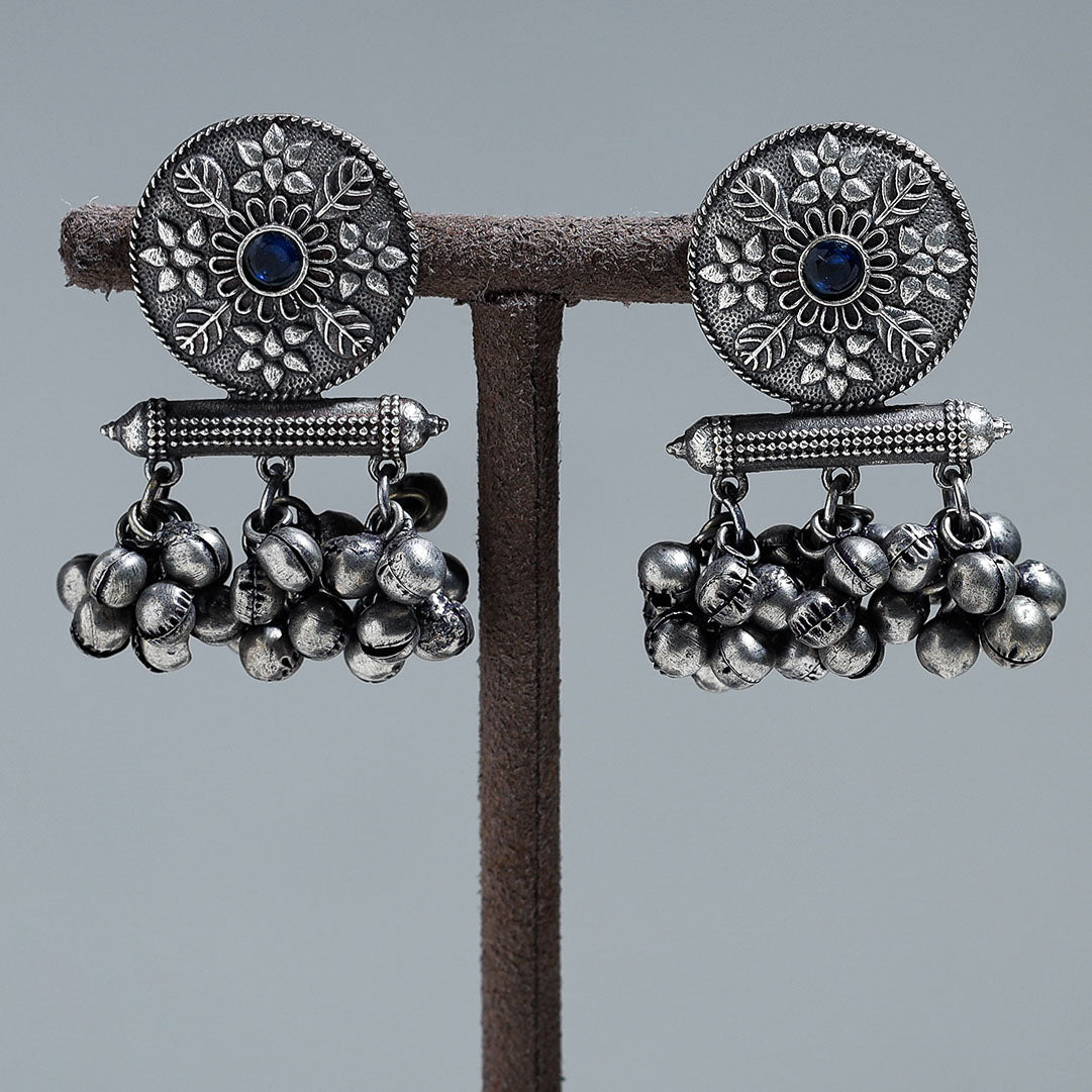 Oxidised earrings