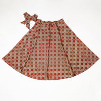 ajrakh skirt 