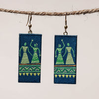 miniature handpainted earrings