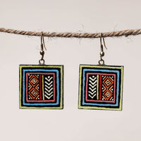 miniature handpainted earrings