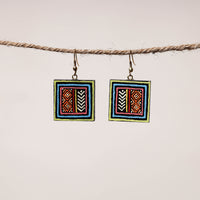 miniature handpainted earrings