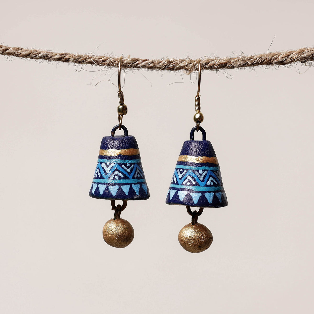 miniature handpainted earrings