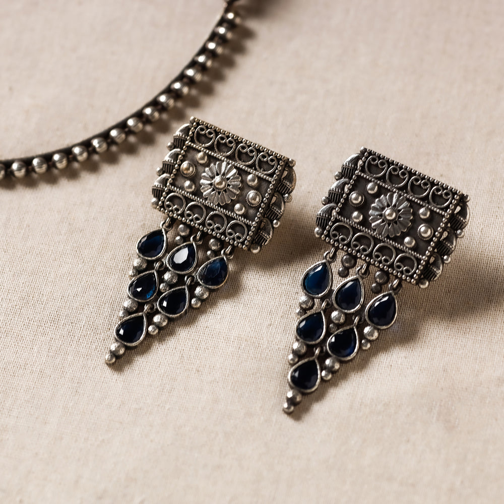 oxidised necklace set