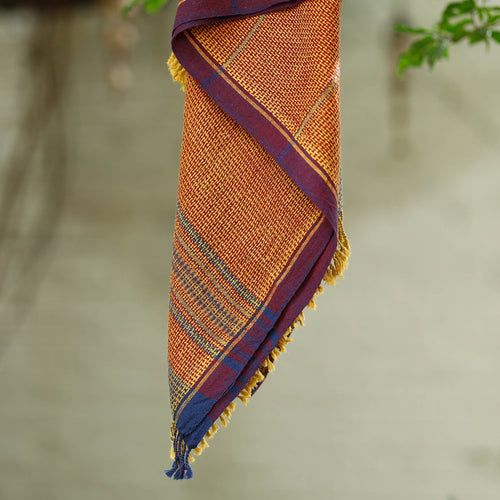 Orange - Organic Kala Cotton Pure Handloom Towel