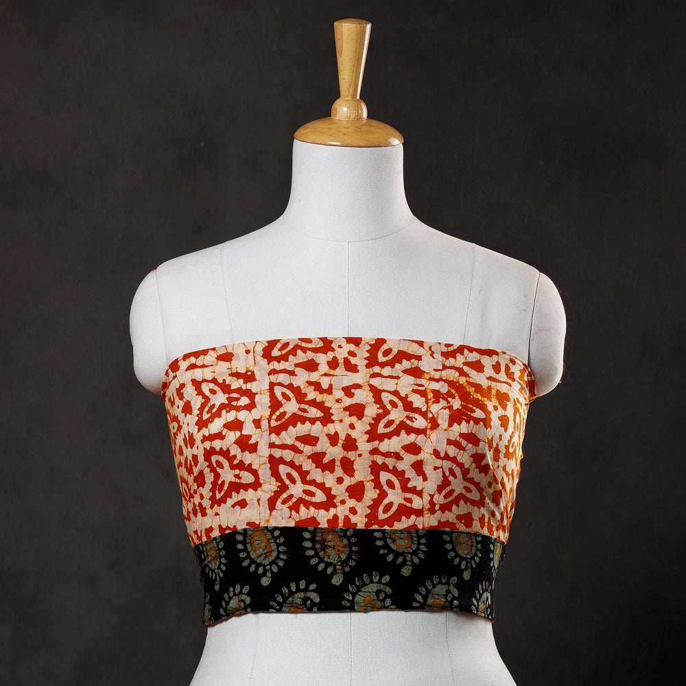 Block Printed Blouse Piece
