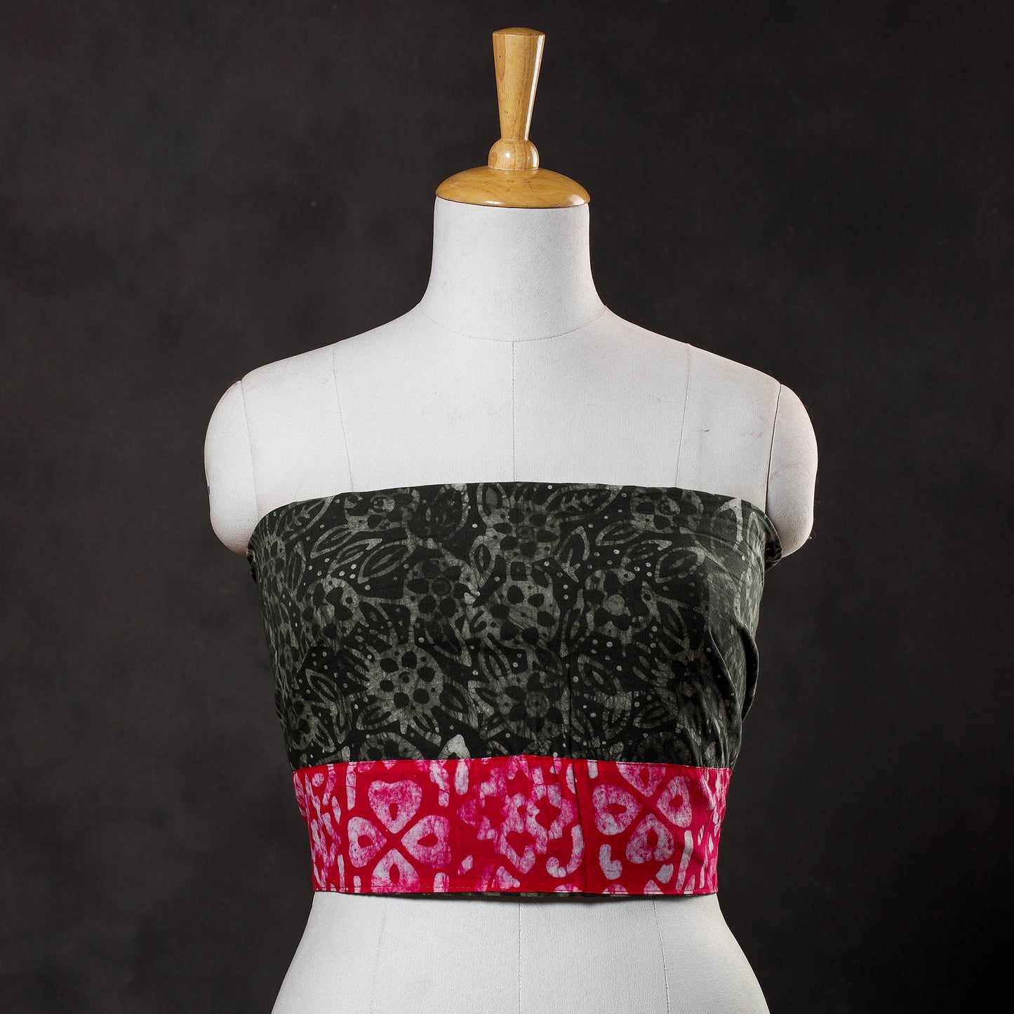 Block Printed Blouse Piece
