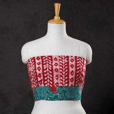 Block Printed Blouse Piece
