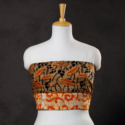 Block Printed Blouse Piece
