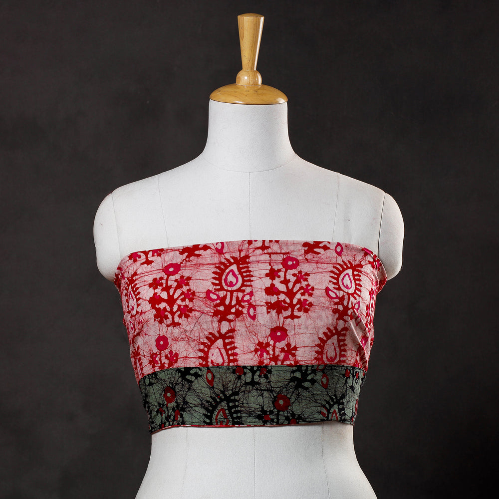 Block Printed Blouse Piece
