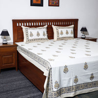 sanganeri double bed cover set