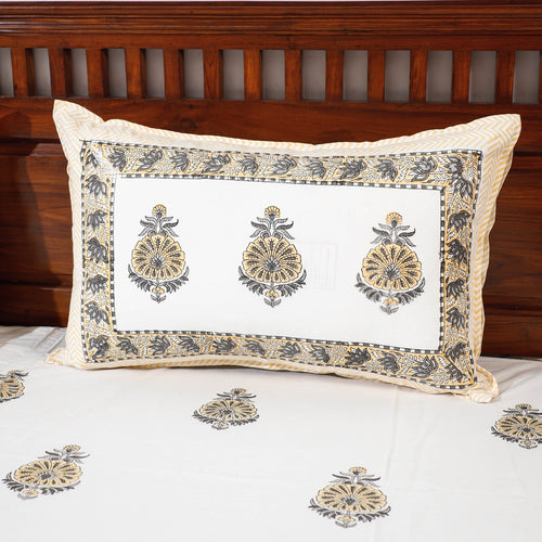 sanganeri double bed cover set