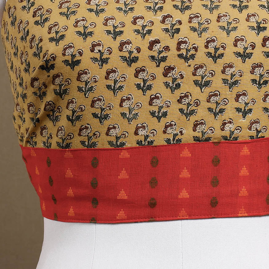 kalamkari blouse piece