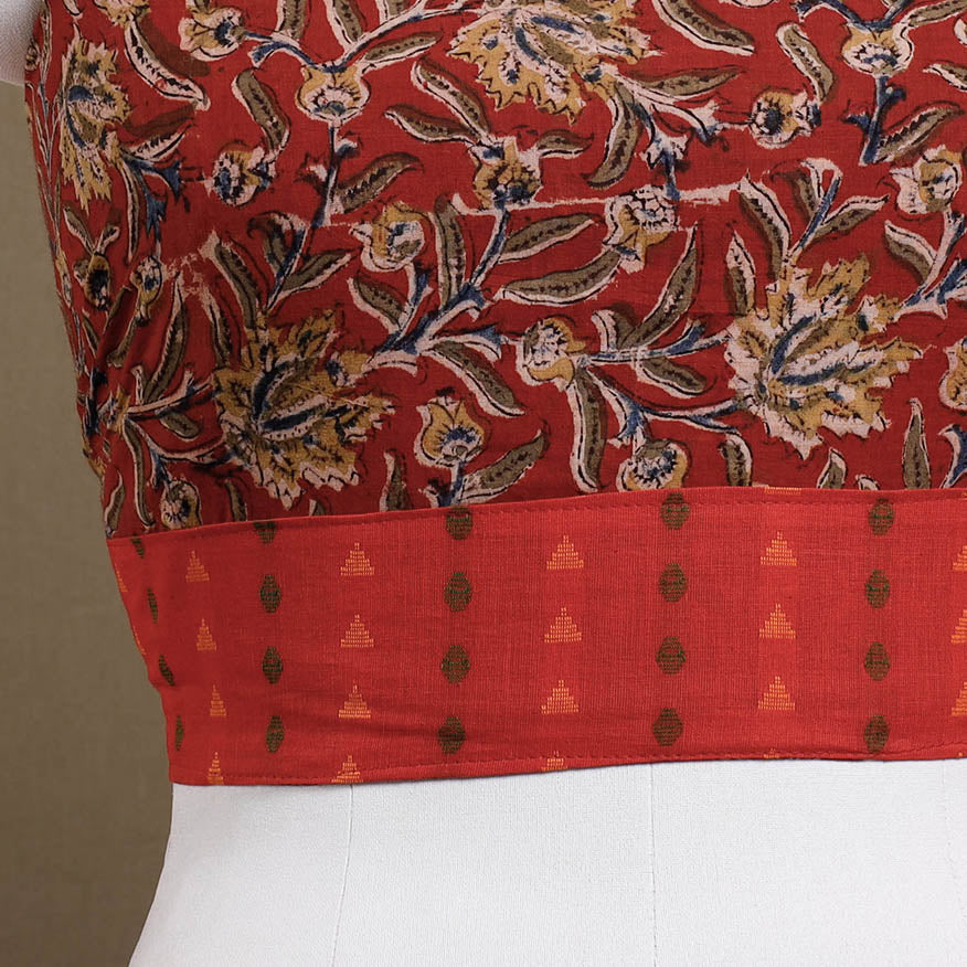 kalamkari blouse piece