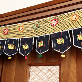  Festive Decor Hand Block Printed Traditional Toran 06