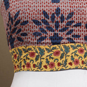 Buy Rangoli Bindaas Block Printed Cotton Blouse Piece 
