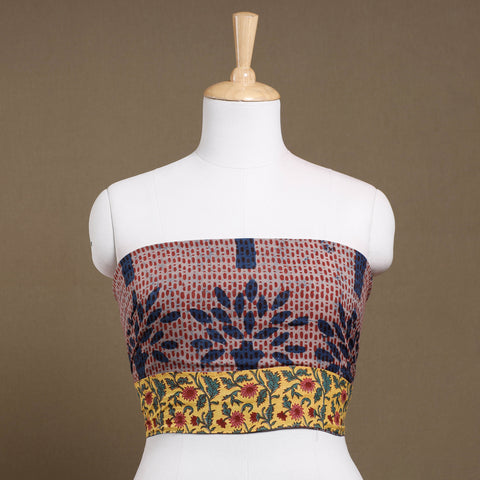 Block Printed Blouse Piece
