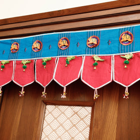  Festive Decor Hand Block Printed Traditional Toran 09