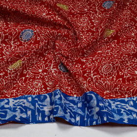 block print blouse piece