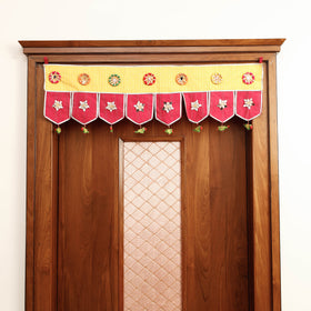  Festive Decor Hand Block Printed Traditional Toran 04