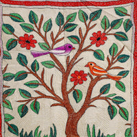 Embroidery Cotton Wall Hanging 