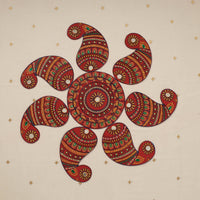 hand painted rangoli