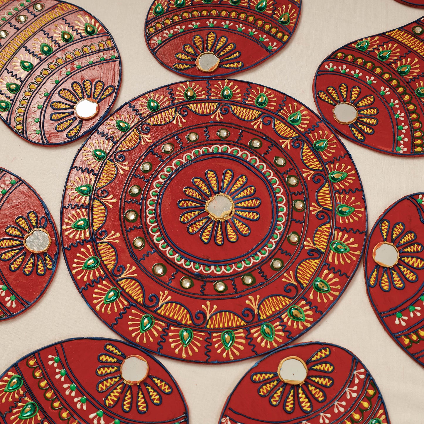hand painted rangoli