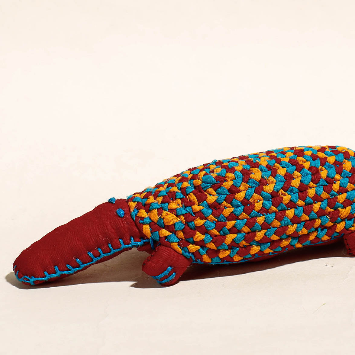 Crocodile - Handmade Stuffed Toy by Dastkar Ranthambhore