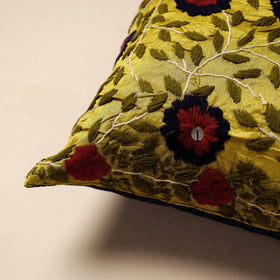 Phulkari Embroidery Cushion Cover
