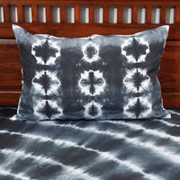 shibori double bed cover set