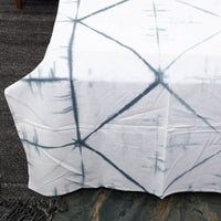 shibori double bed cover set