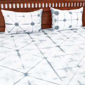 shibori double bed cover set