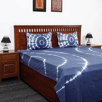 Shibori Double Bed Cover Set