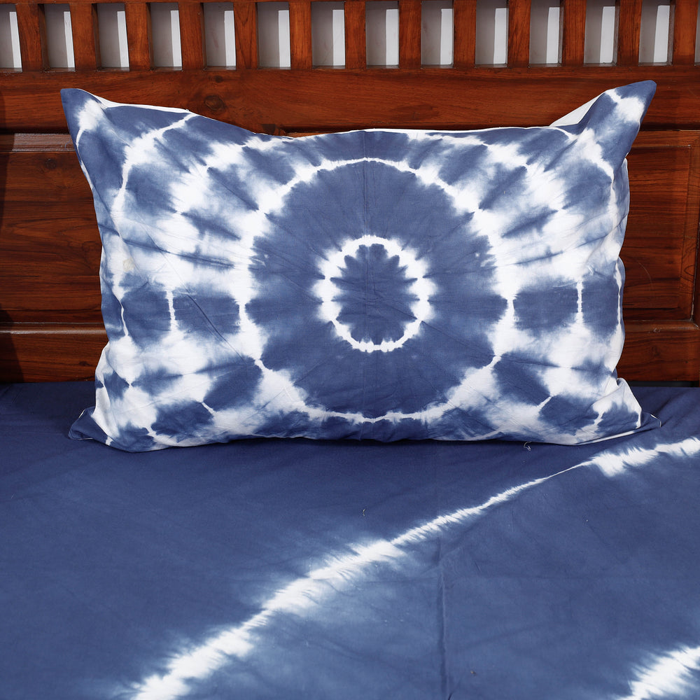 Shibori Double Bed Cover Set