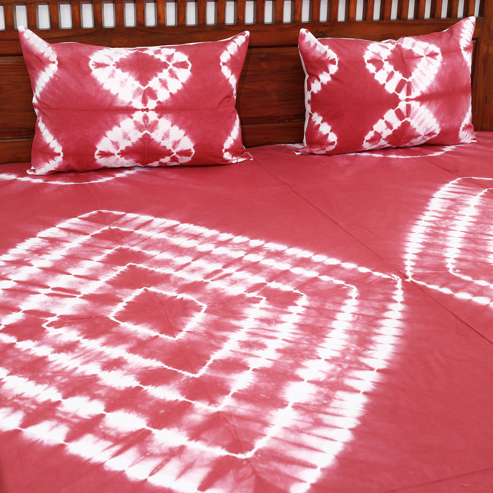 Shibori Double Bed Cover Set  