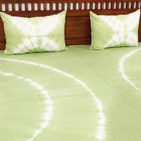 shibori double bed cover set