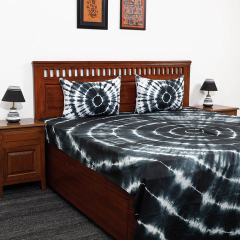 Shibori Double Bed Cover Set