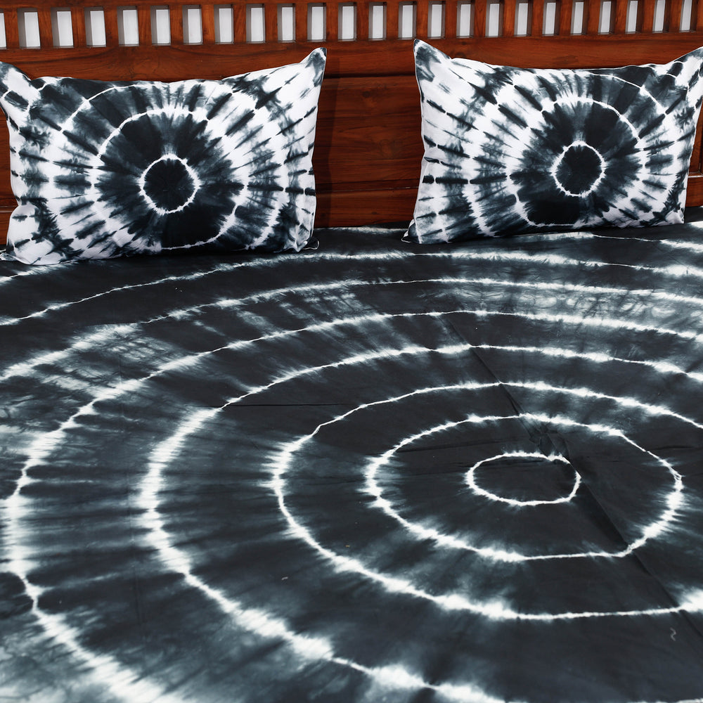 Shibori Double Bed Cover Set