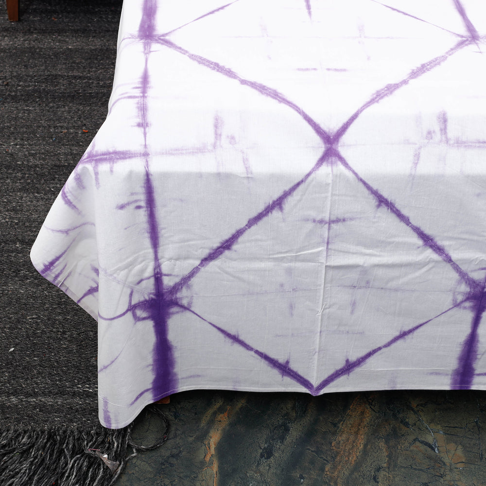 shibori double bed cover set