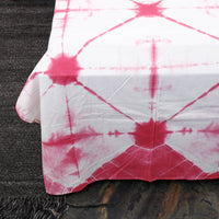 shibori double bed cover set